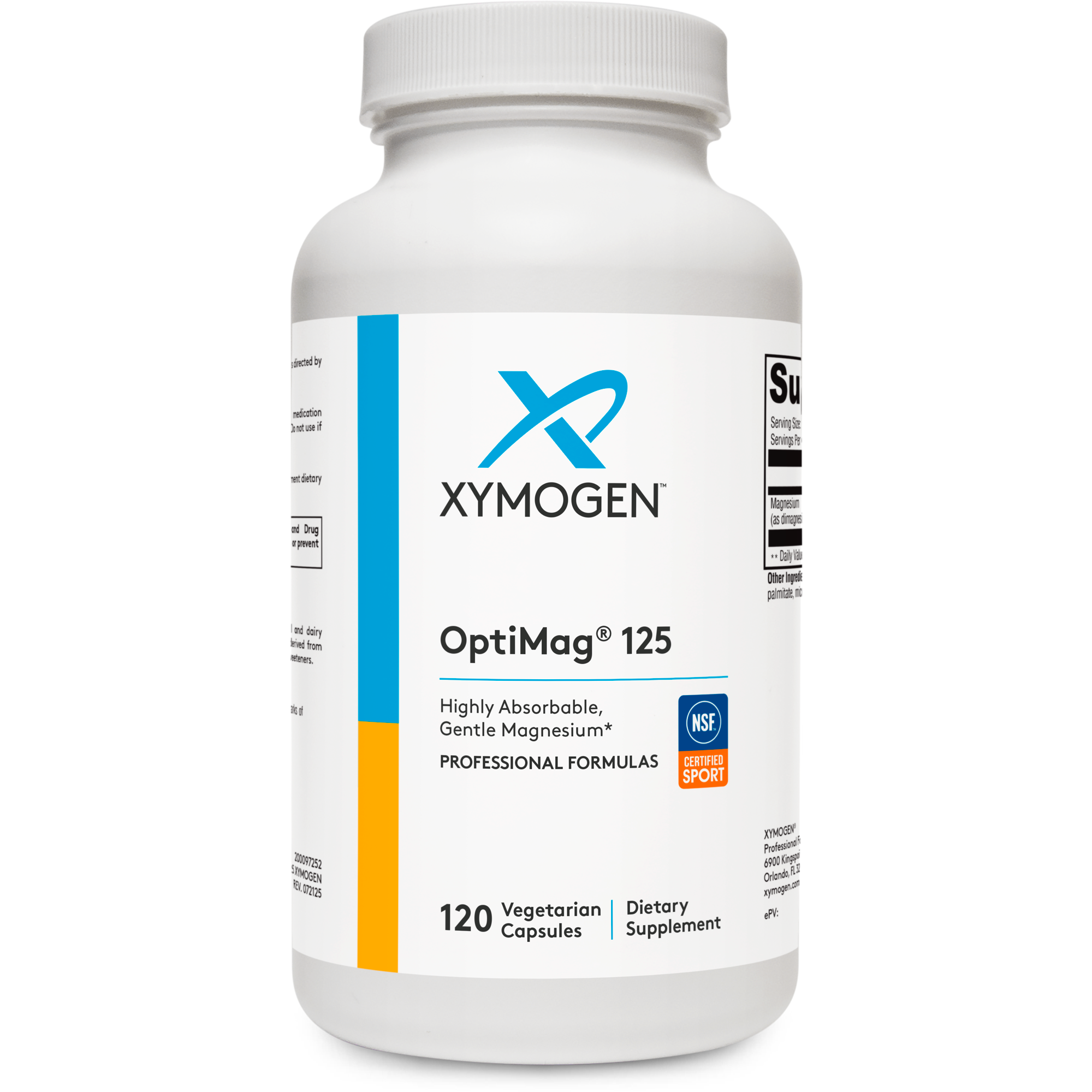 OptiMag-125 ОптіМаг 125 (OptiMag 125) 120 капсул - Зображення 1