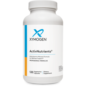 Банка ActivNutrients Xymogen (120 вегетаріанських капсул). Мультивітамінна формула для підтримки гарного самопочуття ("Wellness Support").
