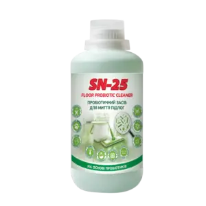 SN-25 Floor Probiotic Cleaner — пробіотичний засіб для миття підлог, пляшка 1 л, вигляд спереду